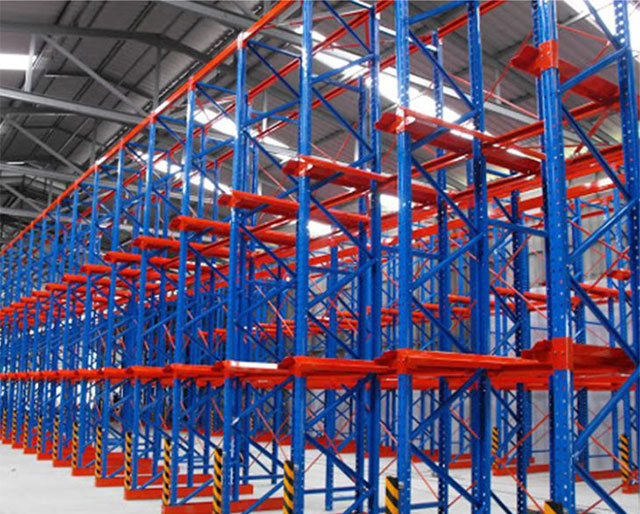 Warehouse Drive In Metal Racking System