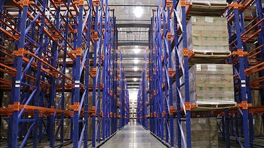 warehouse pallet racking system