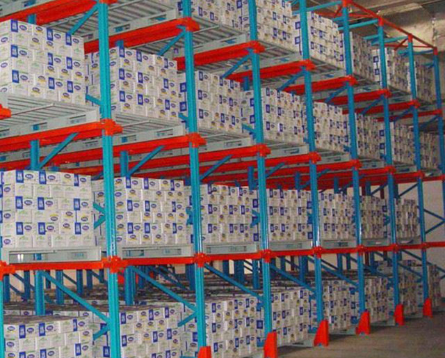 Warehouse Assembly Drive In Pallet Rack