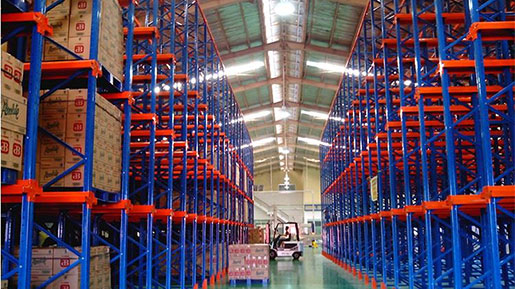 narrow pallet racking