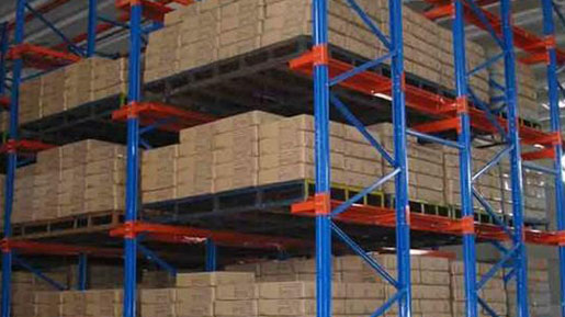 pallet rack storage system