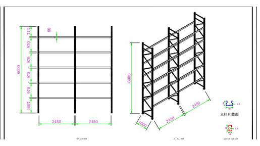 selective pallet racking system