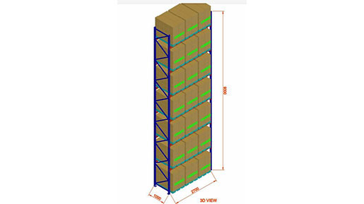 pallet racking uprights for sale