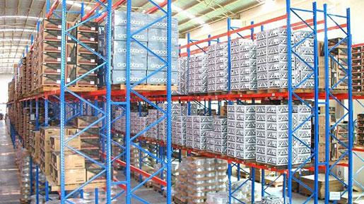 warehouse pallet storage rack