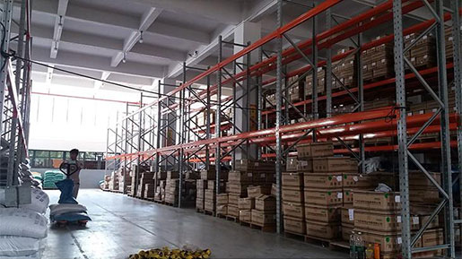 pallet rack installation