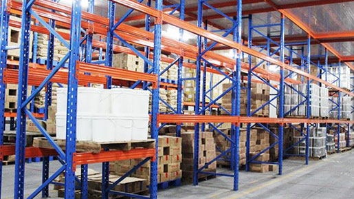 double deep pallet racking system