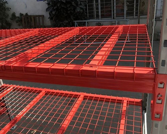 Mesh Decking Warehouse Pallet Rack