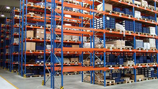 warehouse pallet storage rack