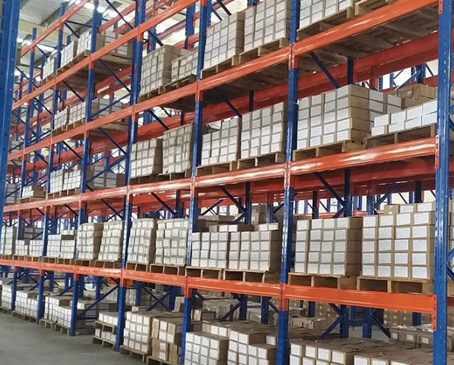 Powder Coating Warehouse Storage Pallet Rack System