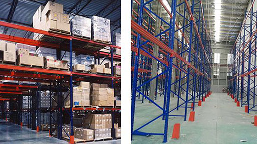 narrow pallet racking