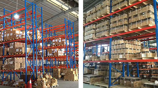 warehouse pallet rack design