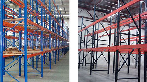 galvanised pallet racking