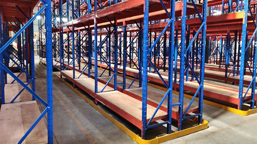 double deep pallet racking system