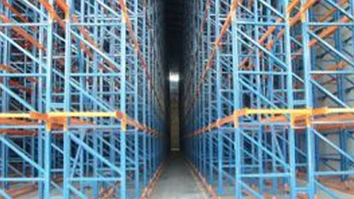 very narrow aisle racking