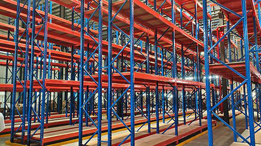 pallet rack sliding shelves