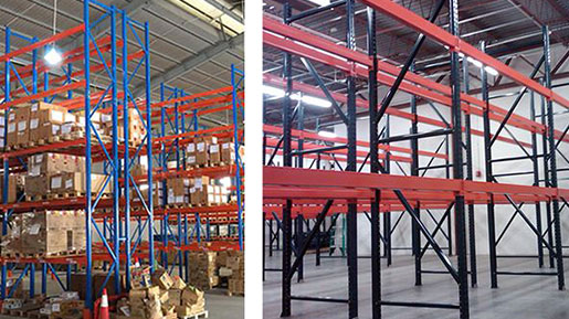 double deep selective racking