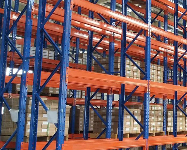 Warehouse Single Deep Pallet Rack