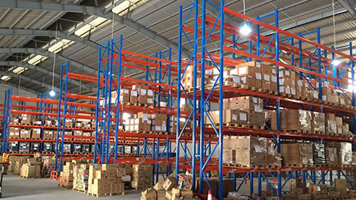 standard adjustable pallet racking