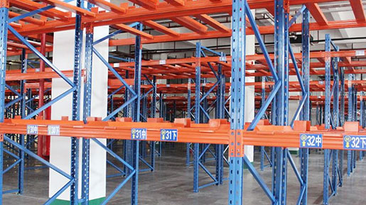 industrial pallet rack shelving