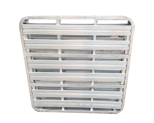 Galvanized Two Way Entry Metal Pallet