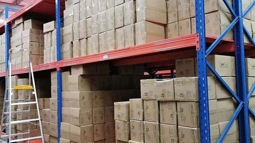 warehouse storage shelving systems