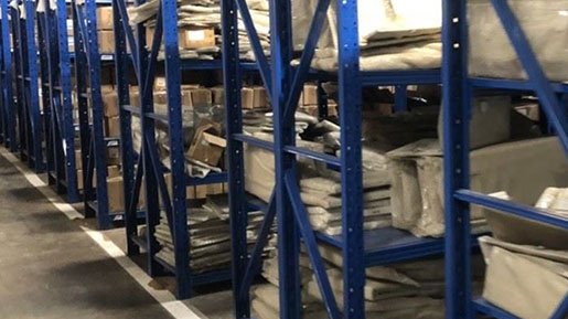 warehouse shelving and racking