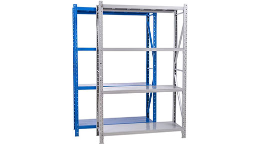 warehouse shelving layout