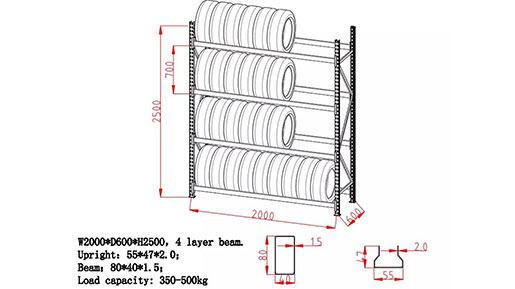 warehouse racking system price