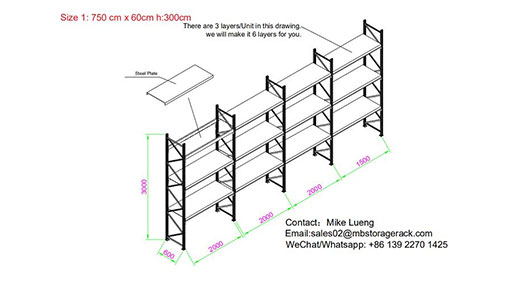 cheap warehouse shelving