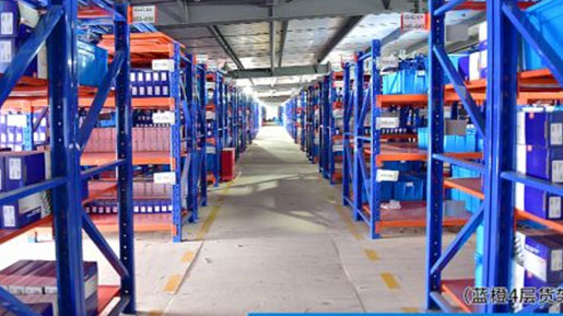 automated warehouse racking system
