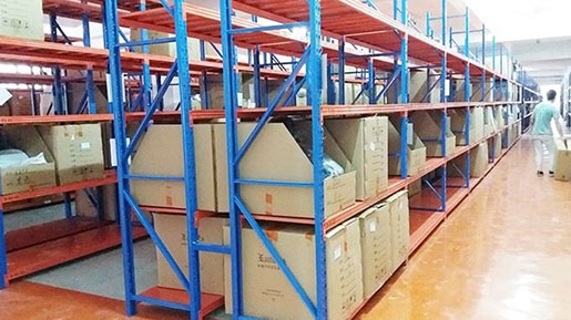 warehouse shelving units