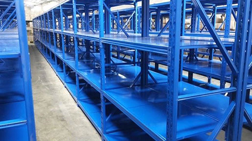 warehouse storage shelves