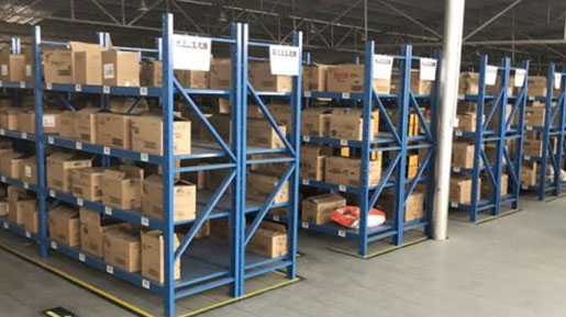 automated warehouse racking system