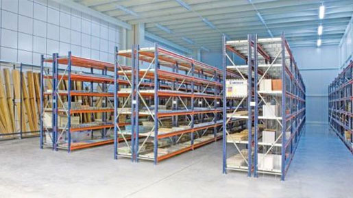 warehouse shelving storage