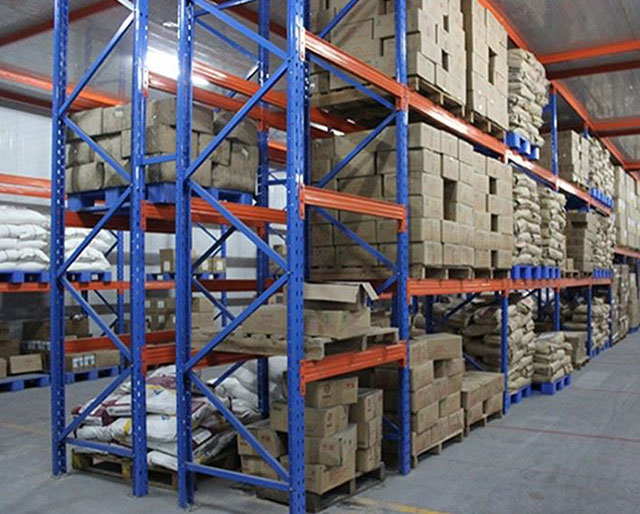 Heavy Duty Metal Tire Selective Pallet Storage Racking